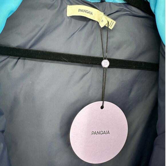 PANGAIA Womens FLWRDWN™ Gilet - Navy Blue - Picture 3 of 5